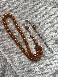 Dabbas İşçilikli Mışmışi Sıkma Kehribar