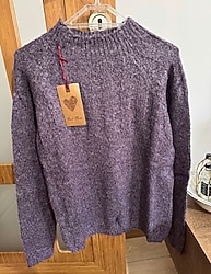 Mor Balıkçı Yaka Kazak