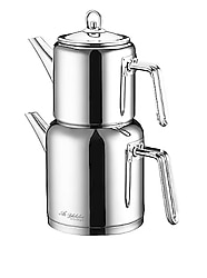 Aryıldız Vento Çelik Saplı Büyük Boy Çaydanlık