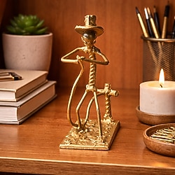 İtfaiyeci Metal Figür - İtfaiyeci Hediyesi - Kurtarma Dekor - Mf008