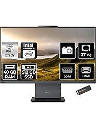 Lenovo Thinkcentre Neo 50A Gen 5 Intel Core I7 13620H 40GB 512GB SSD 27" Fhd Fdos All In One Bilgisayar