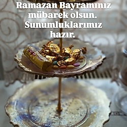 3katlı epoksi reçineden sunumluk