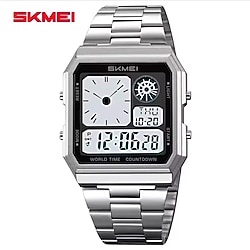 paslanmaz çelik kol saati skmei 1335