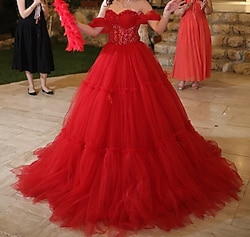 KINA ELBİSESİ KIRMIZI