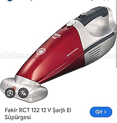 Fakir rct 122 turbo şarjlı Süpürge