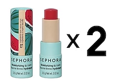 2 ADET x Sephora Moisturizing Lip Balm Nemlendirici Dudak Balmı Pastèque(3,50 G) (Karpuz)