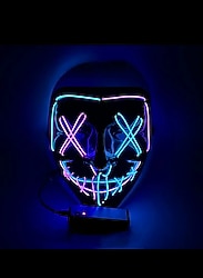 Neon Işıklı Yüz Maskesi