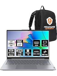 Lenovo Thinkbook 14 Gen 8 Intel Core Ultra 7 255H 64GB 4tb SSD 14" Fhd+ W11H Taşınabilir Bilgisayar