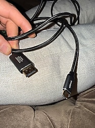 Paugge USB C to Displayport Kablo - DP 1.4, Thunderbolt