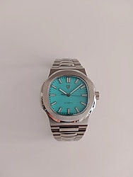 Pagani Design otomatik turkuaz çelik saat