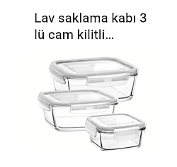 Kilitli saklama kabı