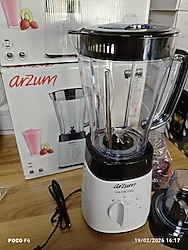 ARZUM Maxiblend Sürahi Blender 500W Beyaz - AR1057 AR1057