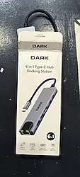 Dark 6sı 1 Arada USB 3.2 Gen 1 Type-C to Ethernet - HDMI Çoklayıcı