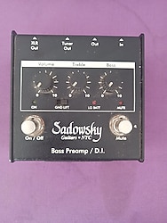 Sadowsky Preamp/D.I. Pedal Bas Preamp