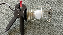 Seyyar su korumalı araç bakım onarım lambası