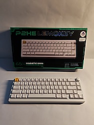 Lemokey P2 HE Kablosuz Manyetik Switch Klavye Sıfır
