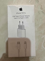 İPhone yeni nesil şarj cihazı sıfır kutusunda