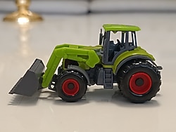 Claas Axion 950 Benzeri Ön Yükleyicili Traktör 1:87