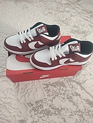 Nike Dunk bordo ayakkabı 38 numara