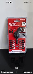 Milwaukee Knuckle 30 ° Açılı Vidalama Adaptörü ve Bits Uç Seti