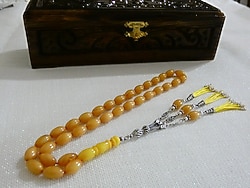 ESKİ OSMANLI BENZETME KEHRİBAR TESBİH