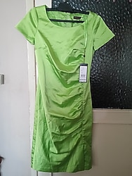 S.oliver Yeşil Kısa Kadın Elbise