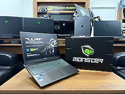 Monster Tulpar T6 V3.2.5 Intel Core i7 13700HX 32GB 1TB SSD RTX4070 W11 16” FHD+ 165Hz (İKİNCİ EL)