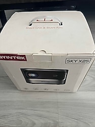 Byintek x25 hd 4k destekli android projeksiyon sıfır kulanılmadı
