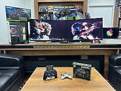 Mi7a Ekranlı Çift Kollu 500 Oyunlu Retro Oyun Konsolu