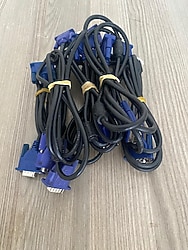 6 Adet VGA Kablo 1.5 Metre-ÜCRETSİZ KARGO