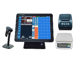 POSSAFE SATIŞ SİSTEMİ TERAZİ KASAP MANAV KURUYEMİŞ BARKOD SİSTEM