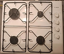 set üstü ocak gazlı ve elektrikli