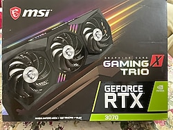 Msi 3070 ekran kartı 0 AYARINDA