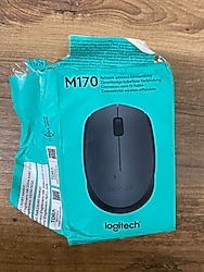Logitech M170 USB Alıcılı Kablosuz Kompakt Mouse - Gri