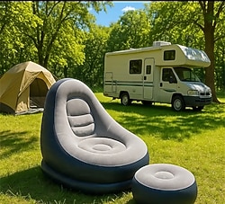 Kamp ev şişme koltuk iki parça sıfır ürün