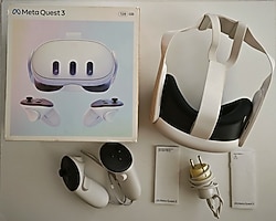 Meta Quest 3 128 GB VR Sanal Gerçeklik Gözlüğü