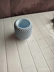 Mum ve küçük bitkiler için kap silikon kalıbı