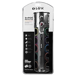 S-link PRZ01 PrizHive 3M 1860 Joule 1.5mm 1 Usb 1 TypeC 2.1A/5V 16A 250V 3680W 10lu Akım Korumalı Priz