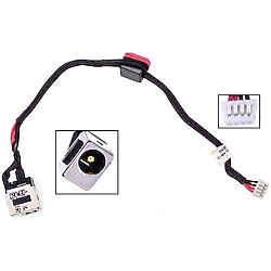 Lenovo G570 G575 G470 G475 Power DC Jack - Güç Kablosu - Şarj Soketi Jack Kablolu - dc30100cs00