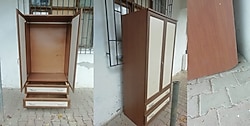 Gardırop çok temiz ve kullanışlıdır geniş hacimlidir ELDEN TESLİM ŞEKLİNDE SATMAYI DÜŞÜNÜYORUM