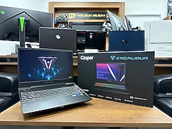 CASPER Excalibur G770 i5-12450H 16GB 500GB 4GB RTX3050 15,6" Gaming Laptop G770.1245-BVJ0X-B (İKİNCİ EL)