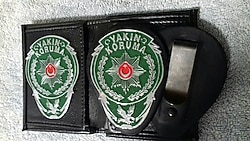 HRİKA,KLAS.YAKIN KORUMA ROZETLI CÜZDANI v KEMER ROZETI AL.SADECE YAKIN KORUMA KIMLIK KARTLI PERS.SATILIR.SIVILE SATILMAZ