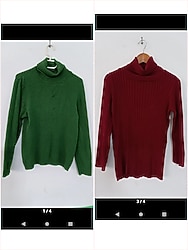 boğazlı triko kazaklar