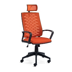 turuncu fileli çalışma oyuncu ofis öğrenci oyun bilgisayar Koltuğu sandalyesi sandalye koltuk