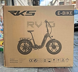 RKS RV10 Elektrikli Katlanır Bisiklet 2 yıl garantili sıfır kapalı kutu alan kişi garantisini kendisi başlatacak
