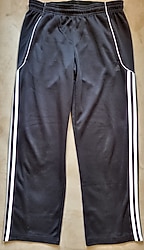 ADIDAS SİYAH EŞOFMAN ALTI DEFOLU