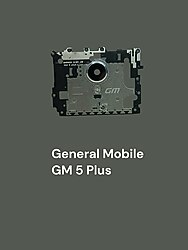 GM 5 Plus Kamera Camı Çerçevesi