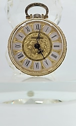 CEP SAATİ, ANTİKA ALTIN VARAKLI ''İNGERSOLL'' ZENNE CEP SAATİ 340