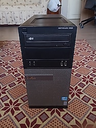 i7 İşlemci + 8GB RAM + HD 5570 + 128GB SSD + 320GB HDD PC Dell Kasa