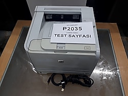 hp laserjet p2035 yazıcı 